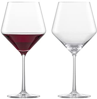 Zwiesel Lot de 2 verres à vin rouge Bordeaux n° 140/H.234 mm Pure