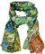 CANNCA Damenschal aus Seide mit Kunstmotiv berühmter Maler, lang, hochwertig, jung und elegant, für Damen, großer Schal, Foulard, originelles Accessoire als Geschenk, Hh-7, One size