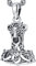 Collier Viking Homme Pendentif Marteau de Thor Argent Sterling 925 Viking Mjolnir Pendentif Loup Viking Amulette Nordique Marteau de Thor Bijoux Cadeau pour Hommes