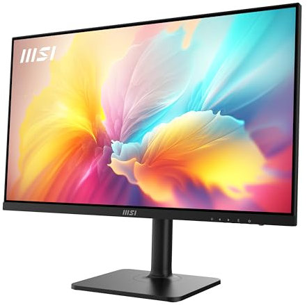 MSI Modern MD272QXP 27-inch IPS 2560 x 1440 (QHD) Computer Monitor, 100 Hz, Adaptive-Synch, HDR 400, HDMI, DisplayPort, USBC 65W Power Delivery, KVM, VESA, Height Adjustable, Speaker, 1ms, Black