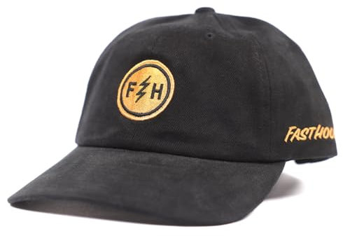 FASTHOUSE Stray Hat (Schwarz, Einheitsgröße), Schwarz, Einheitsgr��e