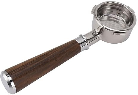 58 Mm Kaffee-Siebträger, Feel Italy in Jeder Tasse, Bodenlose Maschine, 58 Mm Griff, Ersatzteile für Kaffeemaschine (Geben Sie einen schwarzen Säurezweig ein)