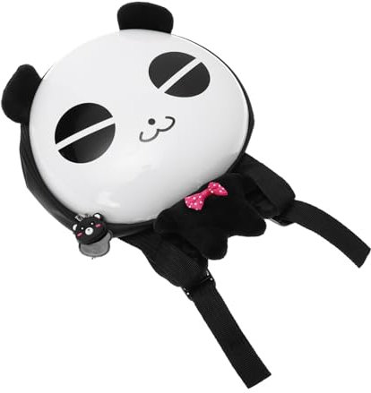 COLLBATH Kinderrucksack Für Kleinkind Mit Cartoon-Muster 3D-Panda-Design Für Snacks Und Babyflaschen Bequemer Tragegurt
