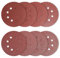 40 Stück Schleifscheiben 125mm, 8 Löcher Rund Klett Schleifpapier 125mm Klett Schleifblätter, Schleifpads für Exzenterschleifer Schwingschleifer Schleifpapier, Körnung 40 60 80 100 120 180 240 320
