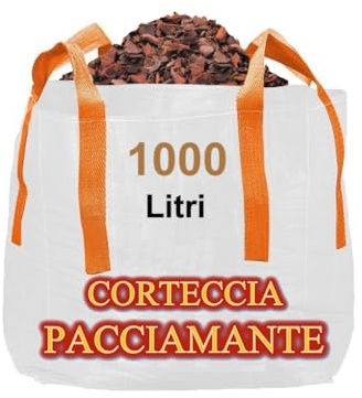 Generico PACCIAMATURA Naturale Biologica E BIODINAMICA ORTAGGI (1000 Litri Big-Bag Corteccia)