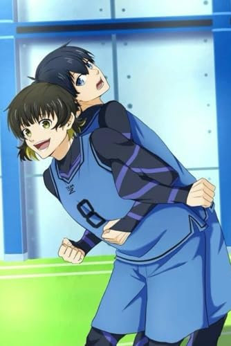 Blue Lock Notebook: name Notebook Journal Gift,120 Lined Paper Book for Writing, Perfect Present for Anime Fans, Notebook Diary 6 X 9 Inches