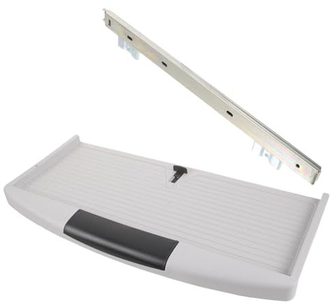 Uonlytech Bandeja Para Teclado Deslizante Con Abs Bandeja Ergonómica Para Debajo Del Escritorio Soporte Para Teclado Para Oficina o Hogar