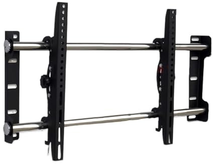 PTB-501LT 42-85 75 176lbs 80KG BIG TV Flat Panel LED LCD TV Wall Mount bracket 800X500 stainless tilt down Monitor stand
