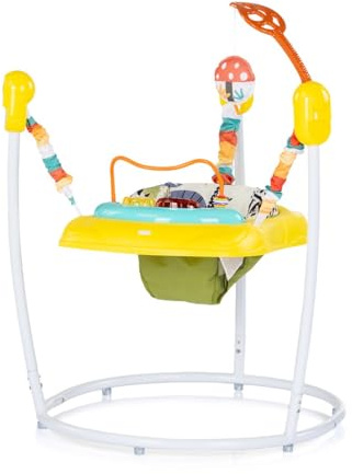 Chipolino Hopser Jumpy Car Musik Licht Hängespielzeug Musikpanel verstellbar gelb
