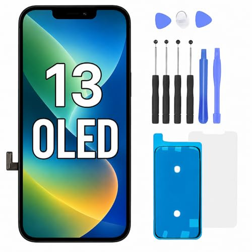 FTDLCD OLED Display für iPhone 13 6.1 Bildschirm Ersatz FHD Touchscreen 3D Touch Digitizer Assembly und Reparaturkits（OLED