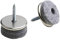 Metafranc Filz-Gleiter TopSoft Ø 24 mm - Mit Schraube - grau - 16 Stück - Effektiver Schutz Ihrer Möbel & Stühle / Möbelgleiter-Set für empfindliche Böden / Stuhlgleiter / Bodengleiter / 644356