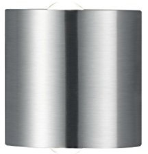 Trio Leuchten LED Wandleuchte Wales 225510207, Metall Nickel matt, 2x 3.2 Watt