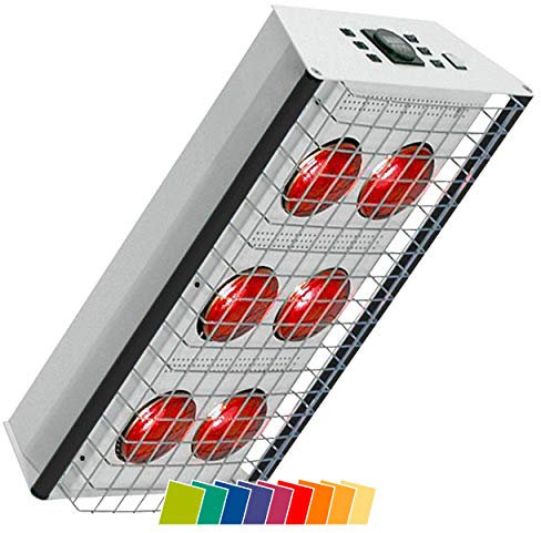 Heuser Rotlichtstrahler TGS Therm 6 Stativmodell, Infrarotwärmestrahler