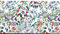 Provencestoffe.com Meterware, Stoff, Pflegeleicht, Frühling, Blumenwiese, Digitaldruck, Dekostoff,