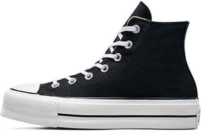 Converse Hi Platform 560845C Nero Bianco Nero Bianco/7 - 37 1/2