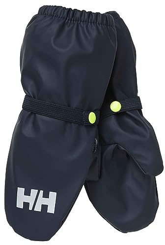 Helly Hansen Kids Unisex K Bergen Fleece PU Mittens, 597 Navy, 3