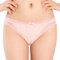 Satini Lingerie Bikini Nylon Mesh Tanga Culotte (Rose Clair, XXL)