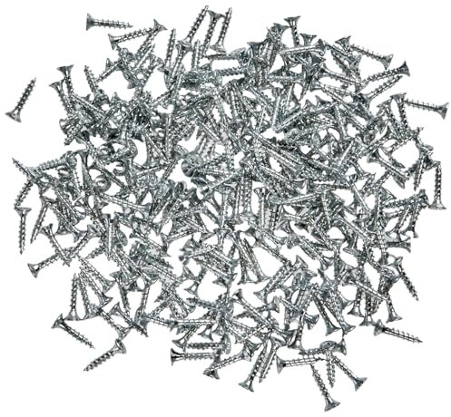 fischer PowerFast II CZF 3,0 x 16, Spanplattenschraube (300 Stk.) mit Vollgewinde, Senkkopfschraube mit Kreuzschlitz, Schraube für Holzverarbeitung, reduziert Einschraubwiderstand & Einschraubzeit