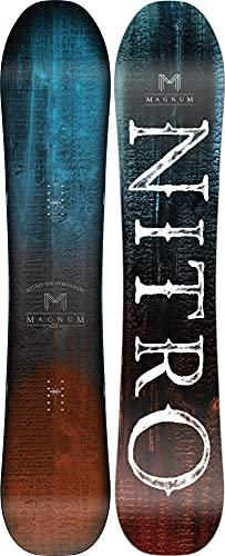 Nitro Snowboards Herren Magnum Wide Board '22 All Mountain Freeride Freestyle Board für Große Füße
