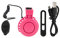 SUNGOOYUE Clacson per Bici Elettrica, Campanello per Bicicletta Ricaricabile USB Impermeabile 120DB per Manubrio per Scooter da Strada di Montagna(Rosa)
