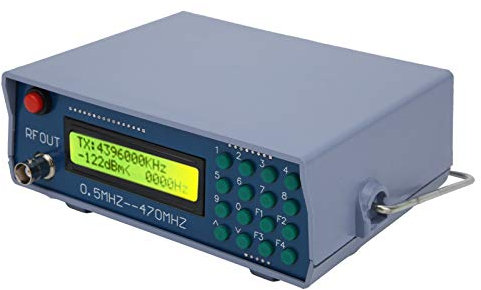 ciciglow Generador de Señal RF, Radio de Acondicionamiento de Fuente de Señal 800Hz 0.5MHZ‑470MHZ Módulo Generador de Audio Modulación de Audio Incorporada de 800Hz