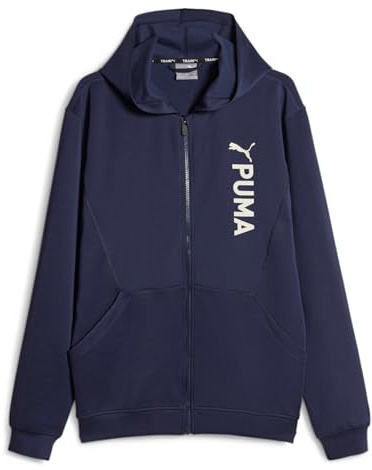 PUMA Herren Fit Double Knit Fz Hoodie Pullover