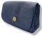 Générique Porte Monnaie Femme Cuir irisé, Porte Carte Cuir Brillant, Cuir veritable, (Noir)