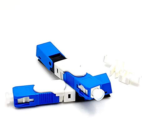 RAKUTE LWL-Konverter-Adapter Single-Mode-Glasfaser-SC-UPC-Schnellanschluss LWL-Schnellanschluss Lichtwellenleiter