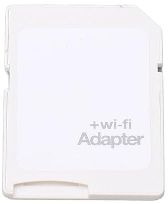 Plug and Play, TF vers Carte SD Adaptateur WiFi Transmission sans Fil Connectez jusqu'à 3 Appareils Plug and Play Adaptateur WiFi SD pour Téléphone Tablette