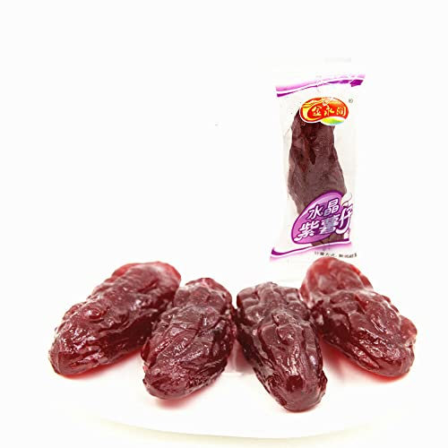 Patata Dulce Violeta Cristalino Té de Hierbas Té Perfumado Original de China Buen Té Té de Flores Orgánico Natural Comida Verde sin Aditivos Té de Hierbas (100g)