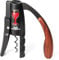 Apexmount Classic Vertical Lever Corkscrews, Dad Gift Wine Bottle Opener with Elegant Wood Grained Lever Free Foil Cutter