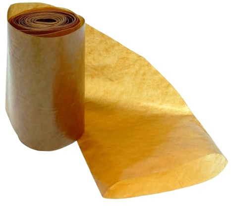 Kunstdarm 100mm / 5m – Großer Durchmesser | Wursthaut | Metzger Kollagenhülle | Kollagenhülle für Wurst