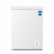Teknix CH142 Freestanding Chest Freezer - 142L Capacity - Suitable for Garages, Outbuildings and Sheds - Refrigeration Mode - Temperature Control - 4 Star Freezer Rating - White