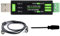 USB zu RS485 oder RS232 Serial Converter Adapter, Onboard Original FT232RNL Chip, integrierte selbstwiederherstellende Sicherung, TVS-Schutzschaltung usw. Kompatibel mit Mac, Linux, Android,
