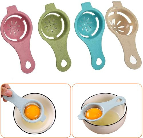 Egg Separator Egg Yolk White Separator Tool Egg Yolk Remover Cool Gadget Egg Cutter Egg White Separator, Kitchen Gadgets Egg Whites Liquid Egg Yoke Egg Cracker Kitchen Baking Gadget