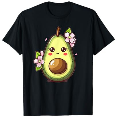 Ästhetische Avocado-Frucht I Avocado T-Shirt