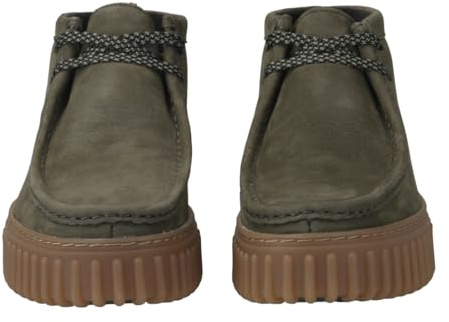 Clarks Damen - Boots Torhill Moss in grün Rauleder