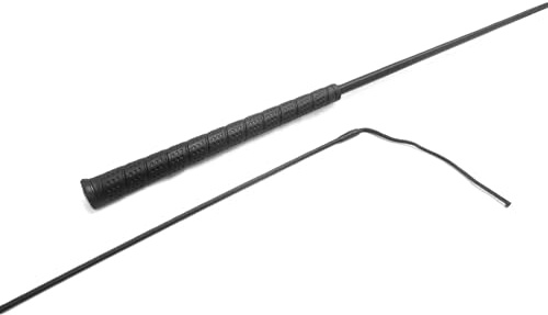 PS Pferdeartikel Dressurgerte - Schwarz 100, 110, 120, 130 und 140 cm mit Supergrip Griff Größe 120 cm