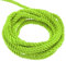 QUARKZMAN Corda Intrecciata in Poliestere, 22 Iarde 5mm 3-Fili Corda Intrecciata Brillante per Tende da Esterno per Borse Regalo Decorativa di Natale, Verde Smeraldo - 20M