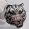 3D Tiger Auto Emblem Aufkleber Sticker Aluminium Legierung KFZ Motorrad
