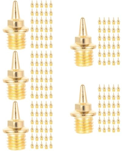BESTonZON 5 Set Punte Ricambio per Scarpe Corsa Tacchetti Leggeri per Alta per Competizioni 48 * 5