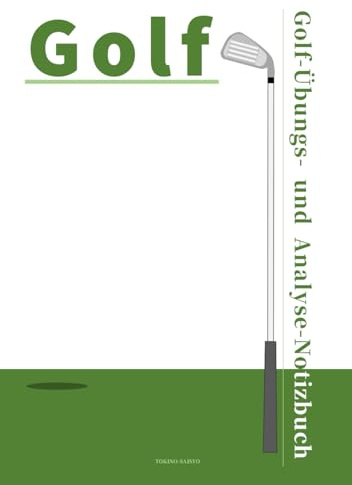Golf-Übungs- und Analyse-Notizbuch A5