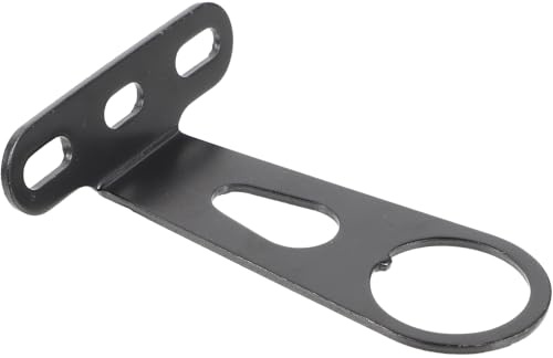 GALPADA Fahrradlampen Gabelhalterung aus Stahl Stabile Fahrradlichthalterung Robustes Frontlampenrack Sicheres Fahrradzubehör für Radsport und Outdoor