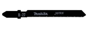Makita A-85787 Stichsägeblatt B-27 HSS 5 Stück, ideal für Kurvenschnitte in dünnen Blechen aus Edelstahl, Aluminium und Stahl von 1 bis 3 mm sowie Kunststoff von 1 bis 6 mm Materialstärke
