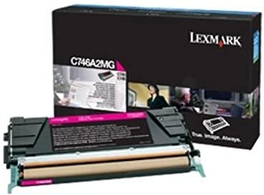 Lexmark C746A3MG Tintenpatrone für C746/C748 Magenta
