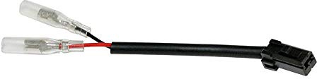P&W Adapterkabelpaar Blinker an OEM-Stecker 207-083 für Harley, Multipurpose, Schwarz, LED, Motorrad, Adapterkabelpaar Blinker, Adapterkabel