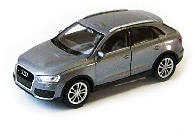 Eco Audi Q3 11,5 cm Modellauto 4 Farben Modell Auto Metall Spielzeugauto 86 (Grau)