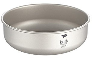 Keith Bol de camping en titane de 300 ml à 900 ml