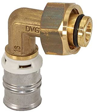 Alpex F 50 PROFI Übergangswinkel für Mepla Fix UP-Spülkästen, 16 mm x 1/2 IG