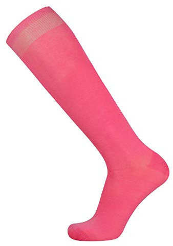 Mysocks Calze semplici al ginocchio mercerizzate Rosa
